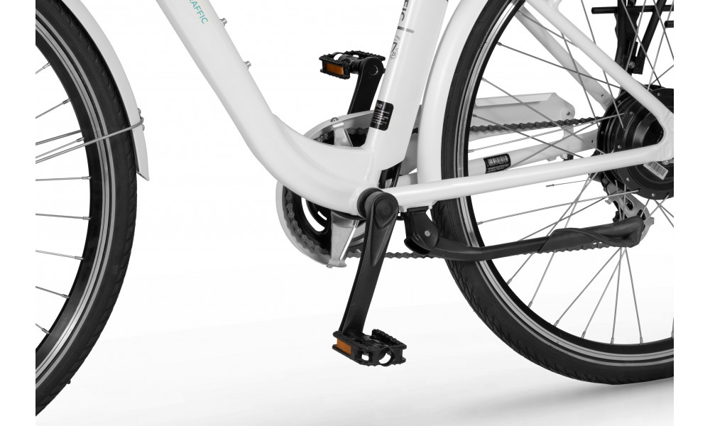 Elektrijalgratas Ecobike Traffic White 522Wh - 10