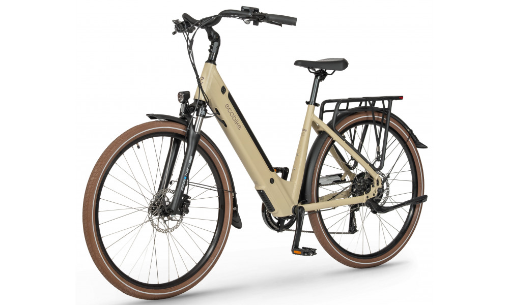 Elektrijalgratas Ecobike X-City Cappuccino V3 630Wh - 11