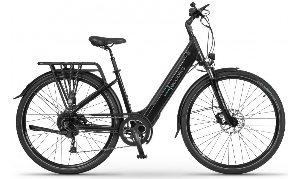 Elektrijalgratas Ecobike X-Cross Black 504Wh - 1