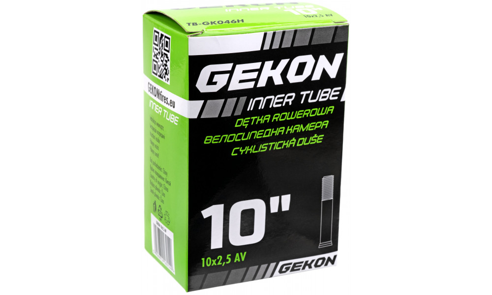 Sisekumm Gekon 10" x 2.50 AV (e-scooter) 