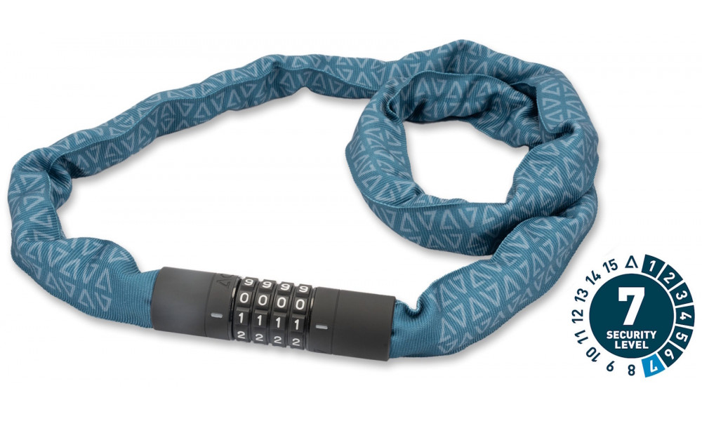 Lukk ACID chain combination Corvid C120 6x1200mm blue - 1