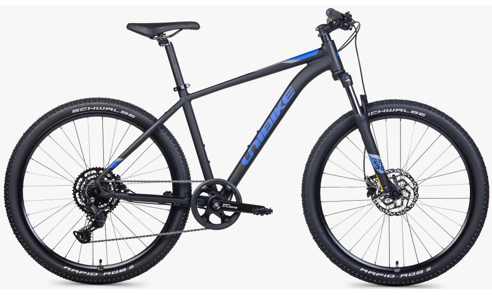 Jalgratas Unibike Shadow 27.5 2026 black-blue - 1
