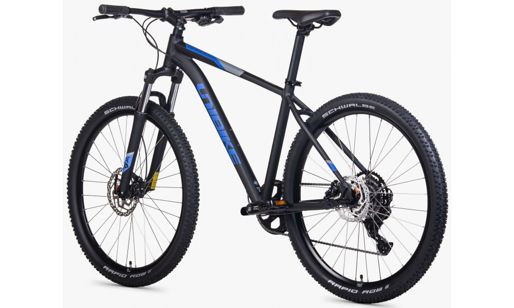 Jalgratas Unibike Shadow 27.5 2026 black-blue - 4