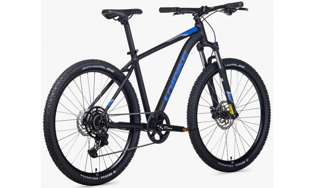 Jalgratas Unibike Shadow 27.5 2026 black-blue - 5