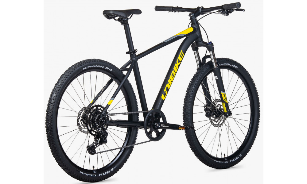Jalgratas Unibike Shadow 27.5 2026 black-yellow - 5