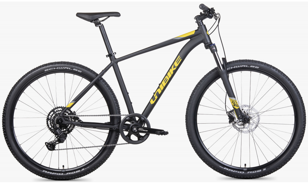 Jalgratas Unibike Shadow 29 2026 black-yellow - 1