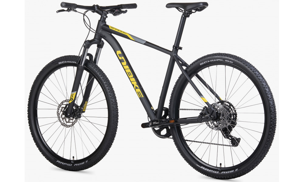 Jalgratas Unibike Shadow 29 2026 black-yellow - 4