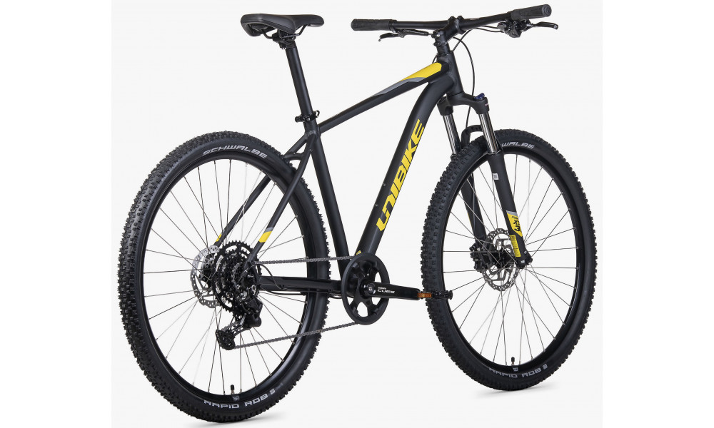 Jalgratas Unibike Shadow 29 2026 black-yellow - 5