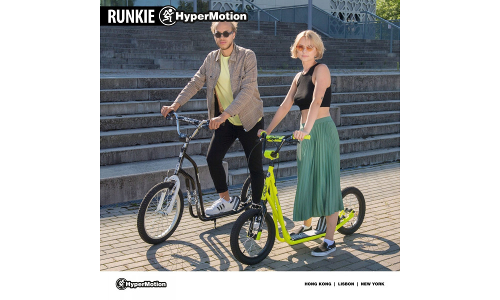 Tõukeratas HyperMotion Runkie 16" yellow - 6
