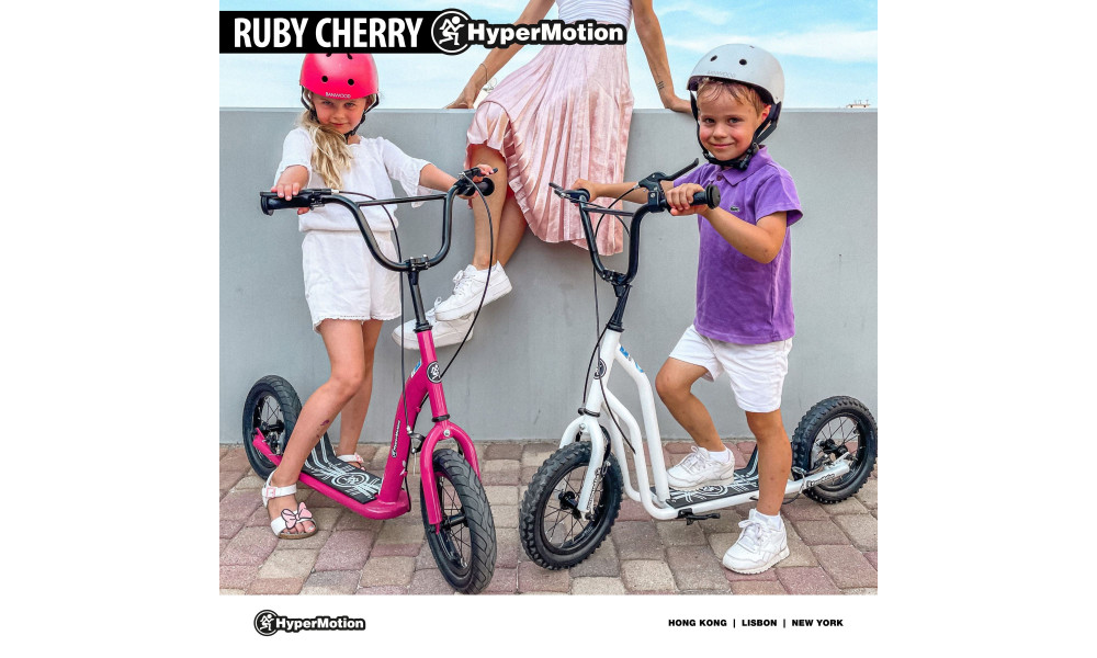 Tõukeratas HyperMotion Ruby 12.2 cherry - 4