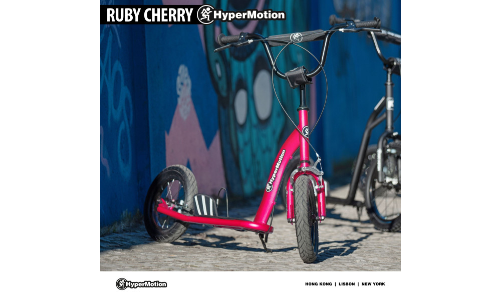 Tõukeratas HyperMotion Ruby 12.2 cherry - 5