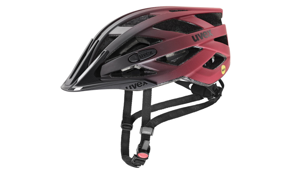 Kiivri Uvex i-vo cc MIPS black-red matt - 1