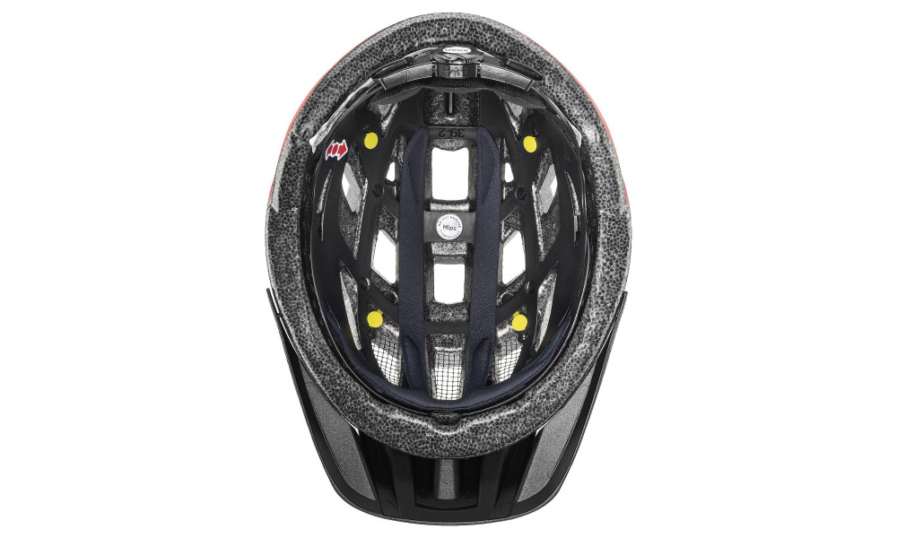 Kiivri Uvex i-vo cc MIPS black-red matt - 4