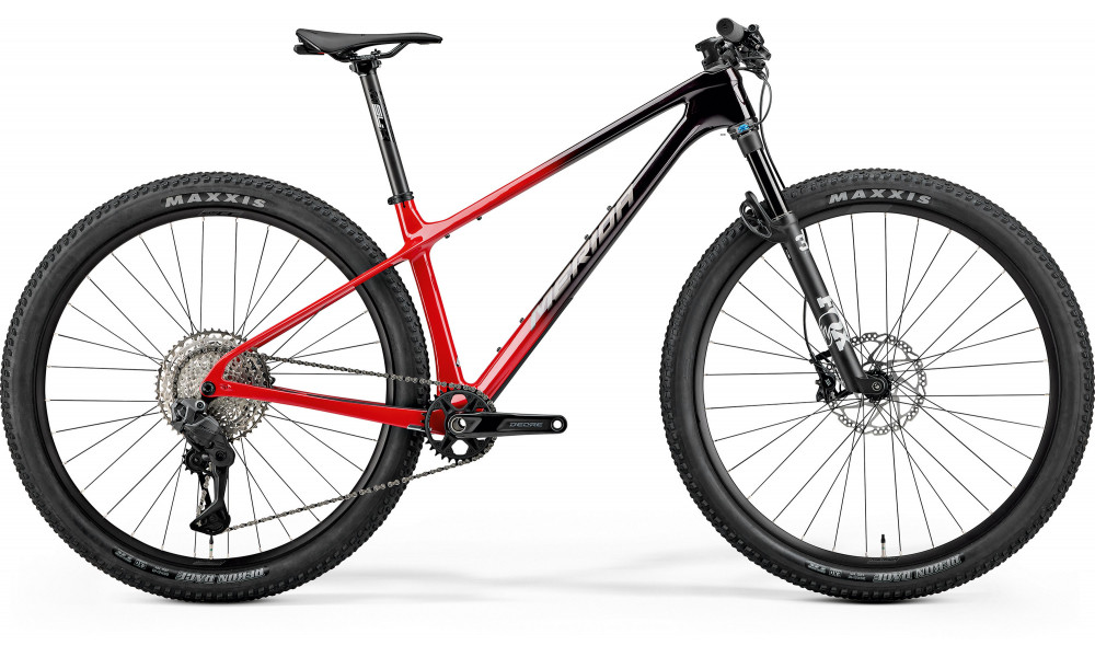 Jalgratas Merida Big.Nine 7000 2026 black/red (warm slate grey) 