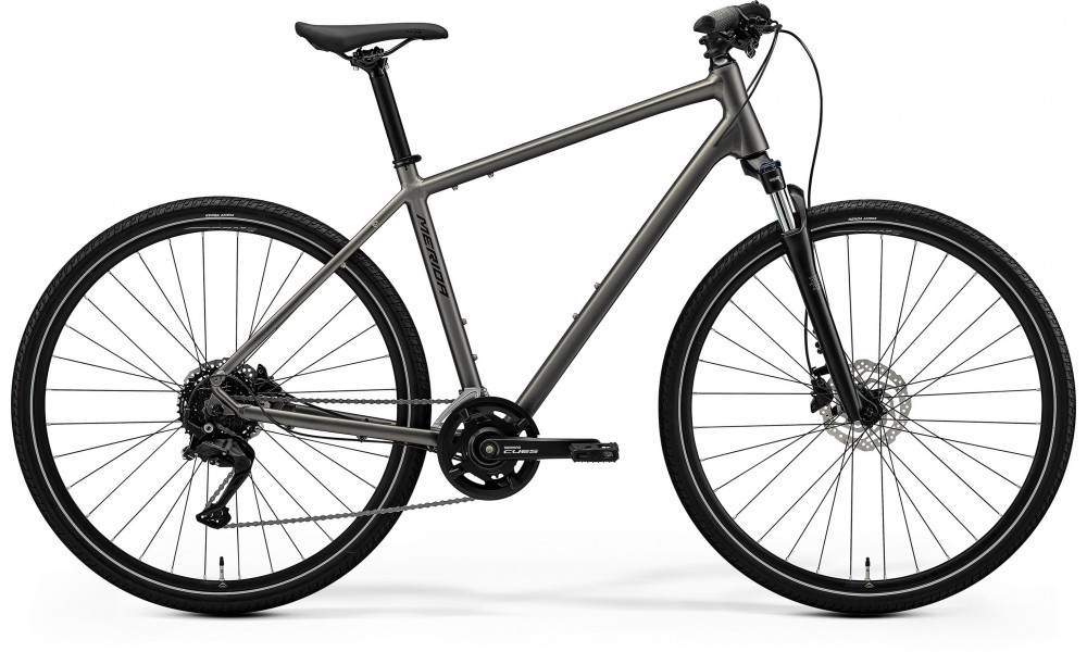 Jalgratas Merida Crossway 100 2026 silk warm slate grey(black) 