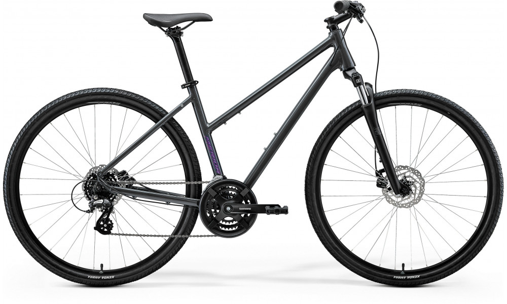 Jalgratas Merida Crossway 10 Lady 2026 glossy cool grey(purple) 