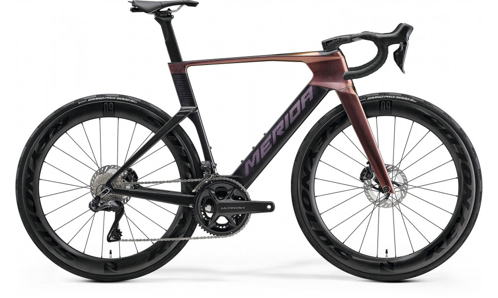Jalgratas Merida Reacto 8000 2027 rainbow purple/black(purple) 