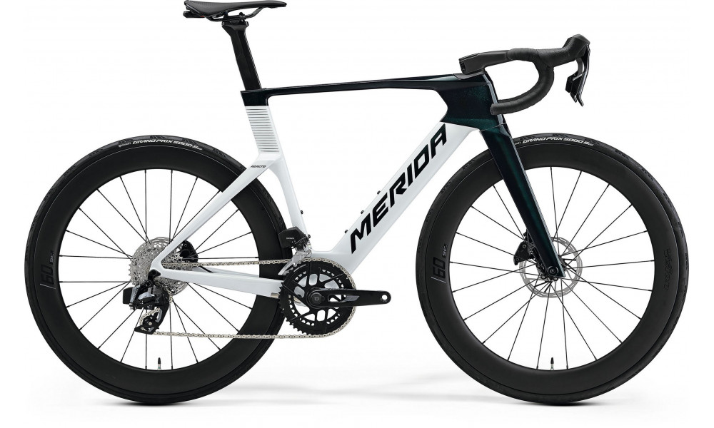 Jalgratas Merida Reacto 7000 2027 halo green/pearl white(green) 