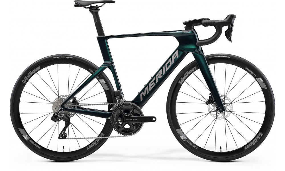 Jalgratas Merida Reacto 5000 2027 halo green(slate grey) 