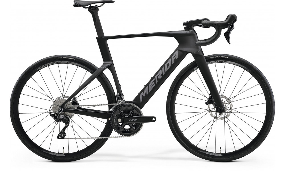 Jalgratas Merida Reacto 4000 2027 silk black(gunmetal grey) 