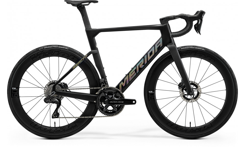 Jalgratas Merida Reacto Team 2026 silk black(glossy dark silver) 