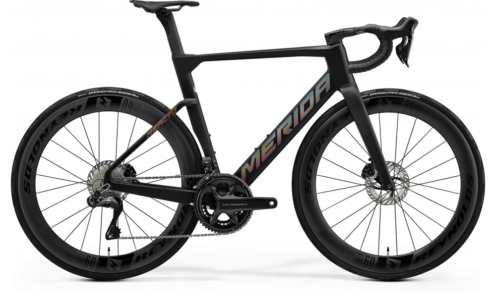 Jalgratas Merida Reacto 9000 2026 silk black(glossy dark silver) 