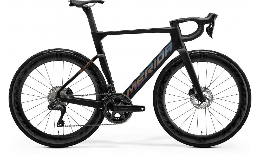 Jalgratas Merida Reacto 8000 2026 silk black(glossy dark silver) 