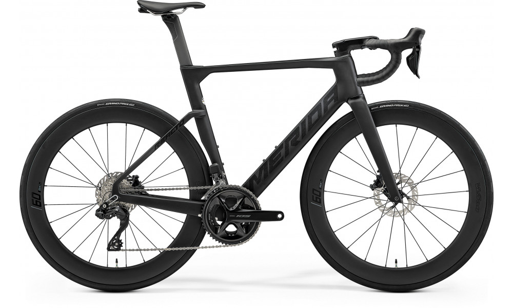 Jalgratas Merida Reacto 6000 2026 silk black(glossy dark silver) 