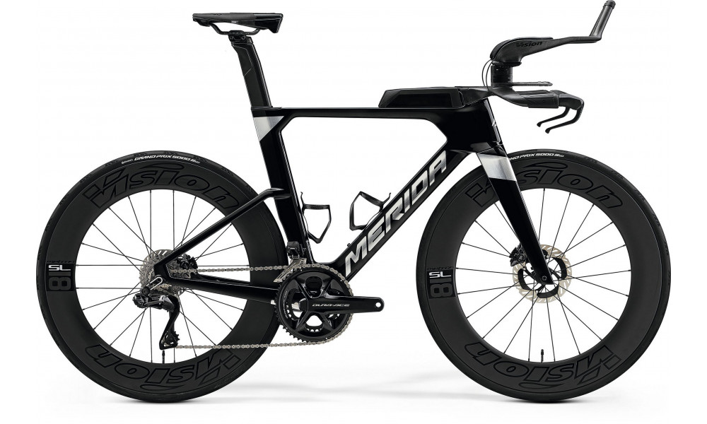 Jalgratas Merida Time Warp TRI 10K 2026 metallic black(flash bcp) 