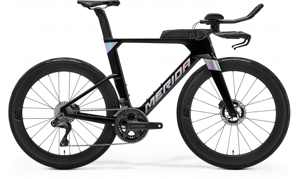 Jalgratas Merida Time Warp TRI Limited 2026 metallic black(flash bcp) 
