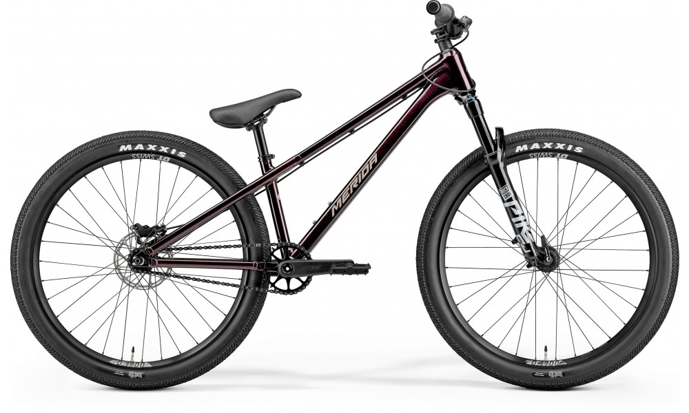 Jalgratas Merida Dirt 700 2026 metallic black(smoked silver) 