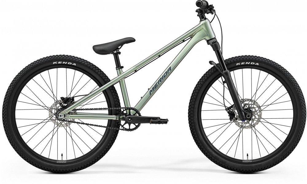 Jalgratas Merida Dirt 500 2026 grey/green clear coat(silver) 