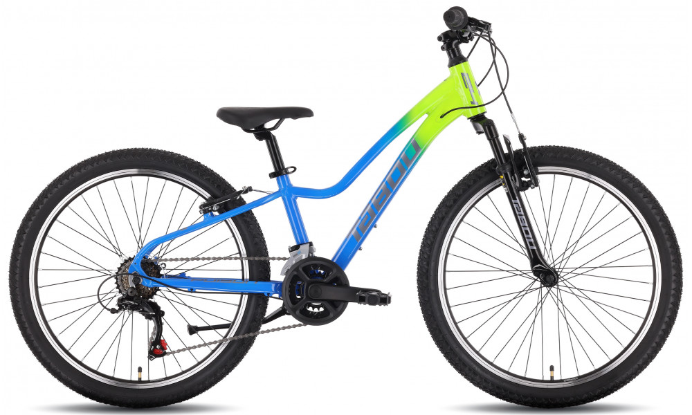 Jalgratas Tabou Poison 24 blue-lime - 1