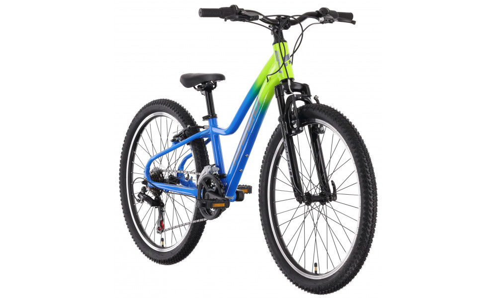 Jalgratas Tabou Poison 24 blue-lime - 2