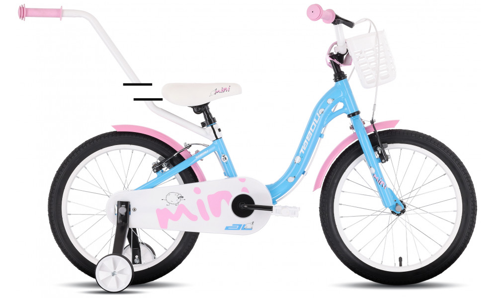 Jalgratas Tabou Miss AL 18 blue-pink - 1