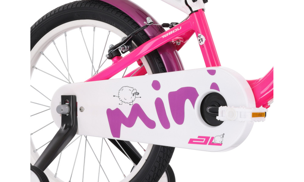 Jalgratas Tabou Miss AL 18 pink-white - 3