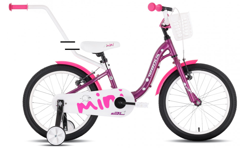 Jalgratas Tabou Miss AL 18 purple-white - 1
