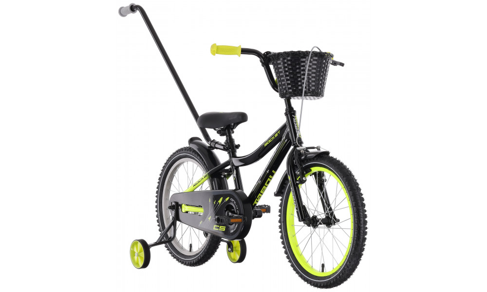 Jalgratas Tabou Rocket CS Alu 18 black-lime - 2