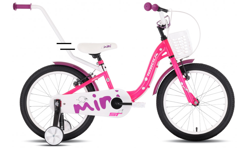 Jalgratas Tabou Miss ST 18 pink-white - 1