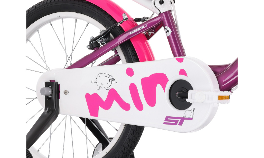 Jalgratas Tabou Miss ST 18 purple-white - 3