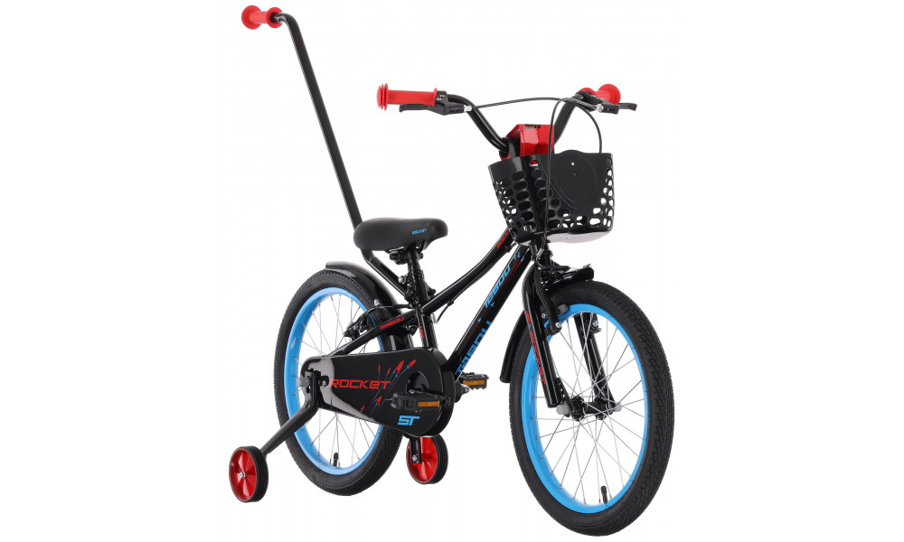 Jalgratas Tabou Rocket ST 18 black-red - 2