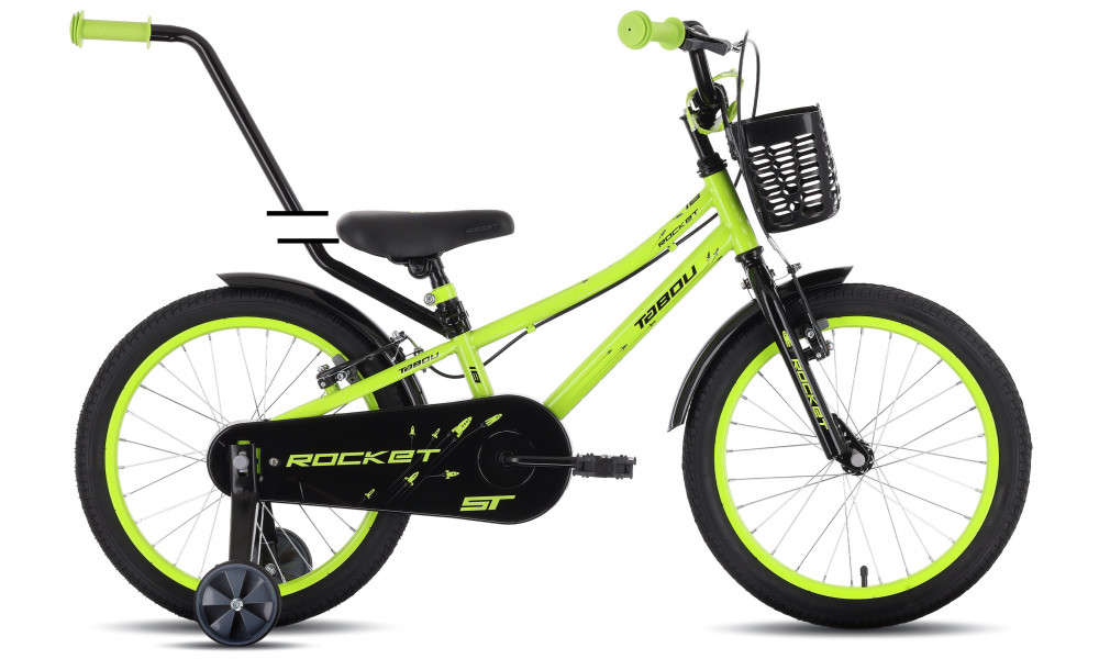 Jalgratas Tabou Rocket ST 18 green-grey - 1