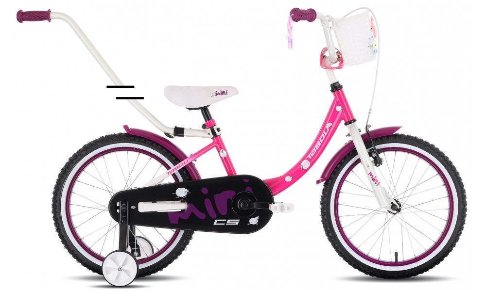 Jalgratas Tabou Miss CS 18 pink-white - 1