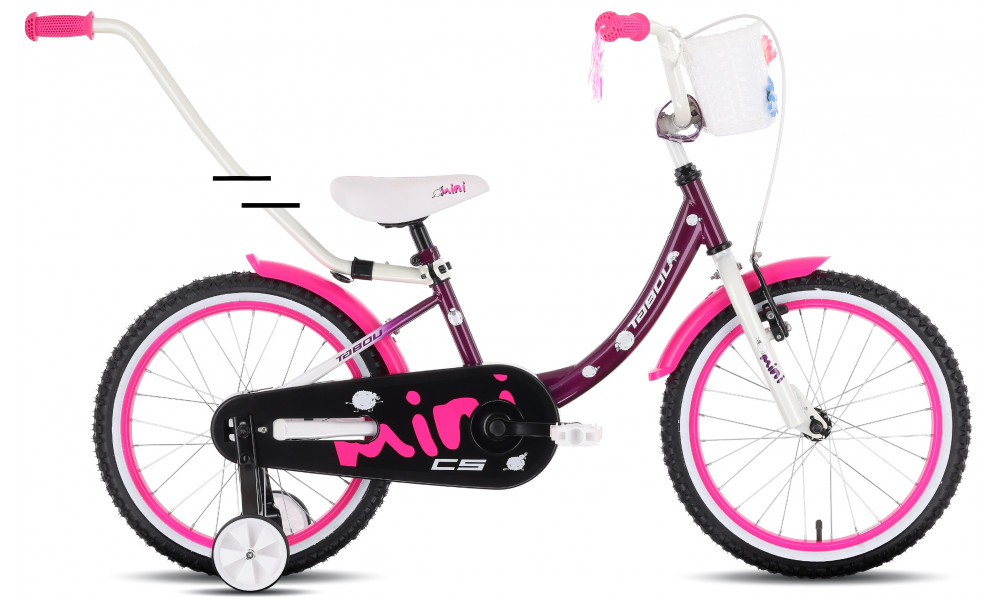 Jalgratas Tabou Miss CS 18 purple-white - 1