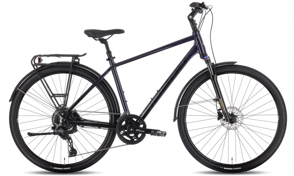Jalgratas Tabou Flow 4 EQ 21 black-purple - 1