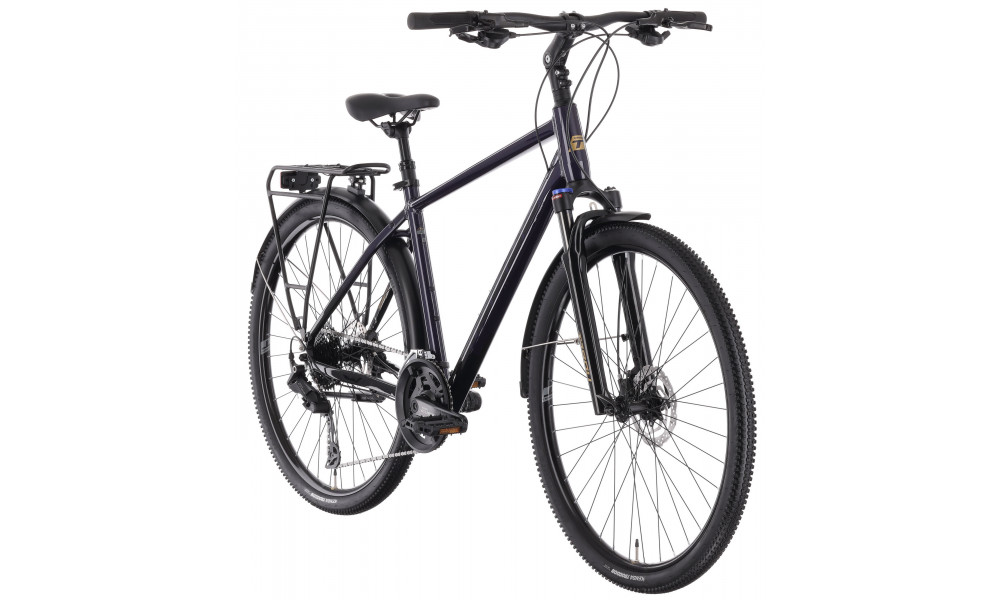 Jalgratas Tabou Flow 4 EQ 21 black-purple - 2