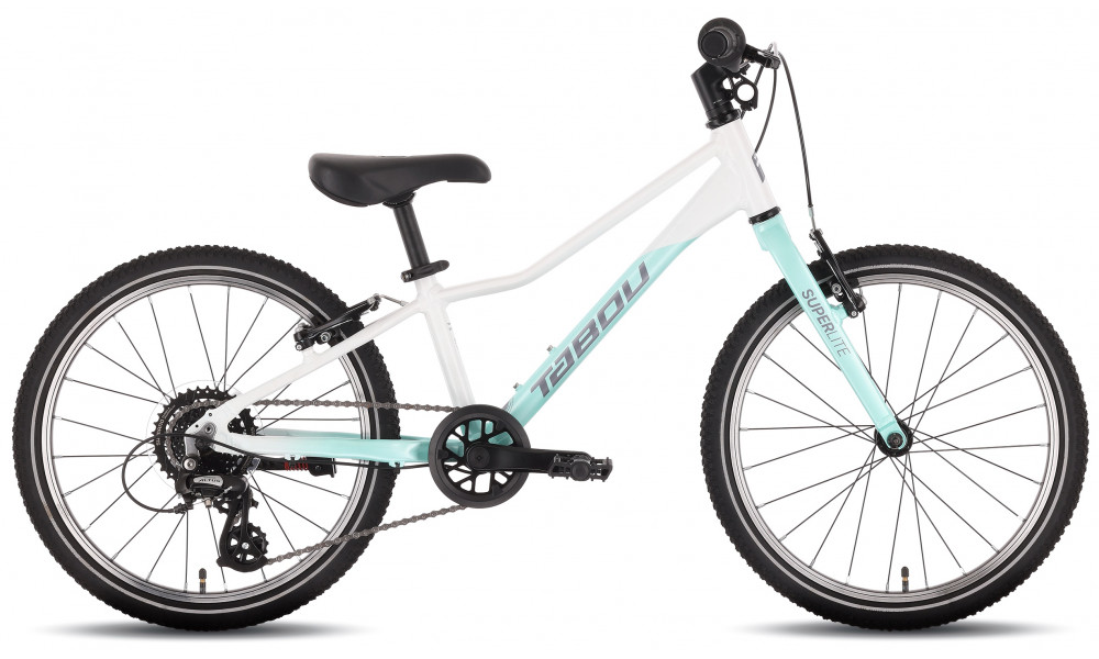 Jalgratas Tabou Superlite 20 W white-mint - 1
