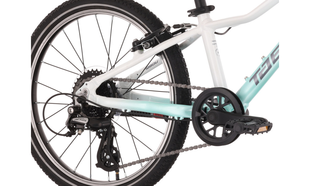 Jalgratas Tabou Superlite 20 W white-mint - 3