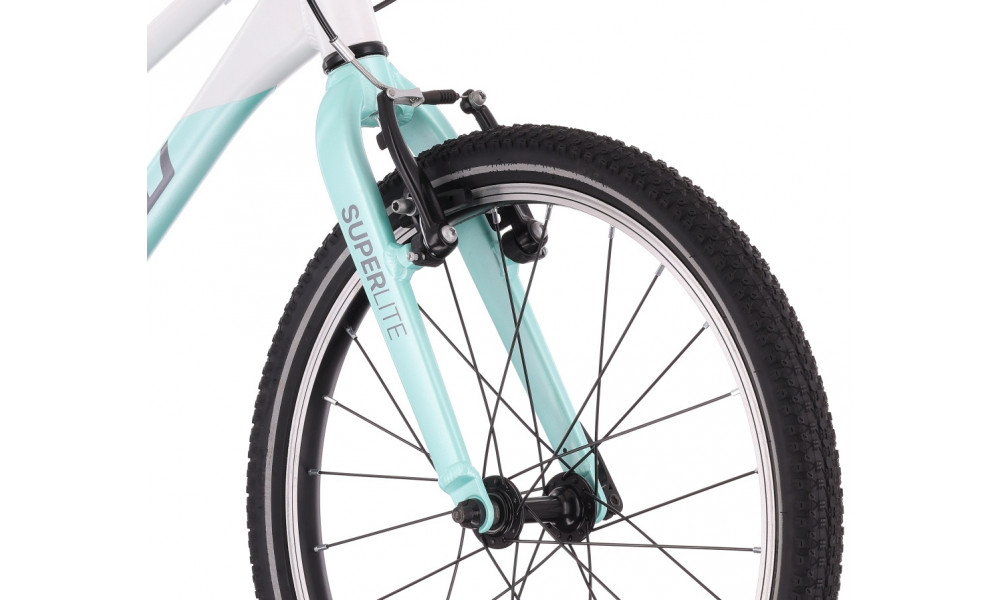 Jalgratas Tabou Superlite 20 W white-mint - 4