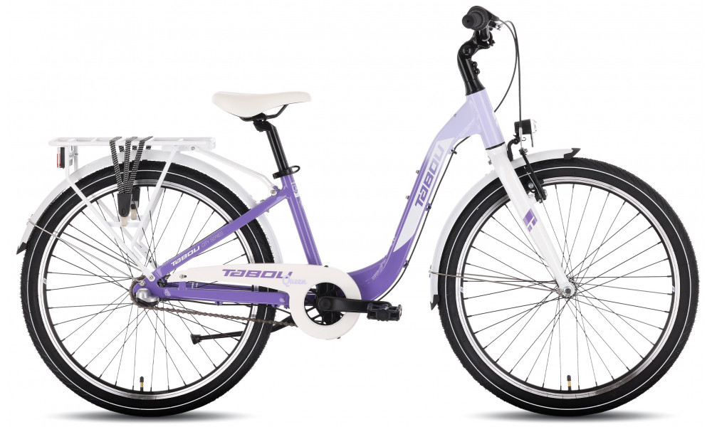Jalgratas Tabou Queen 24 Plus purple-white - 1